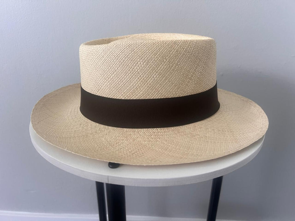 Each pinch-front Fedora Hat from Maison Toquilla