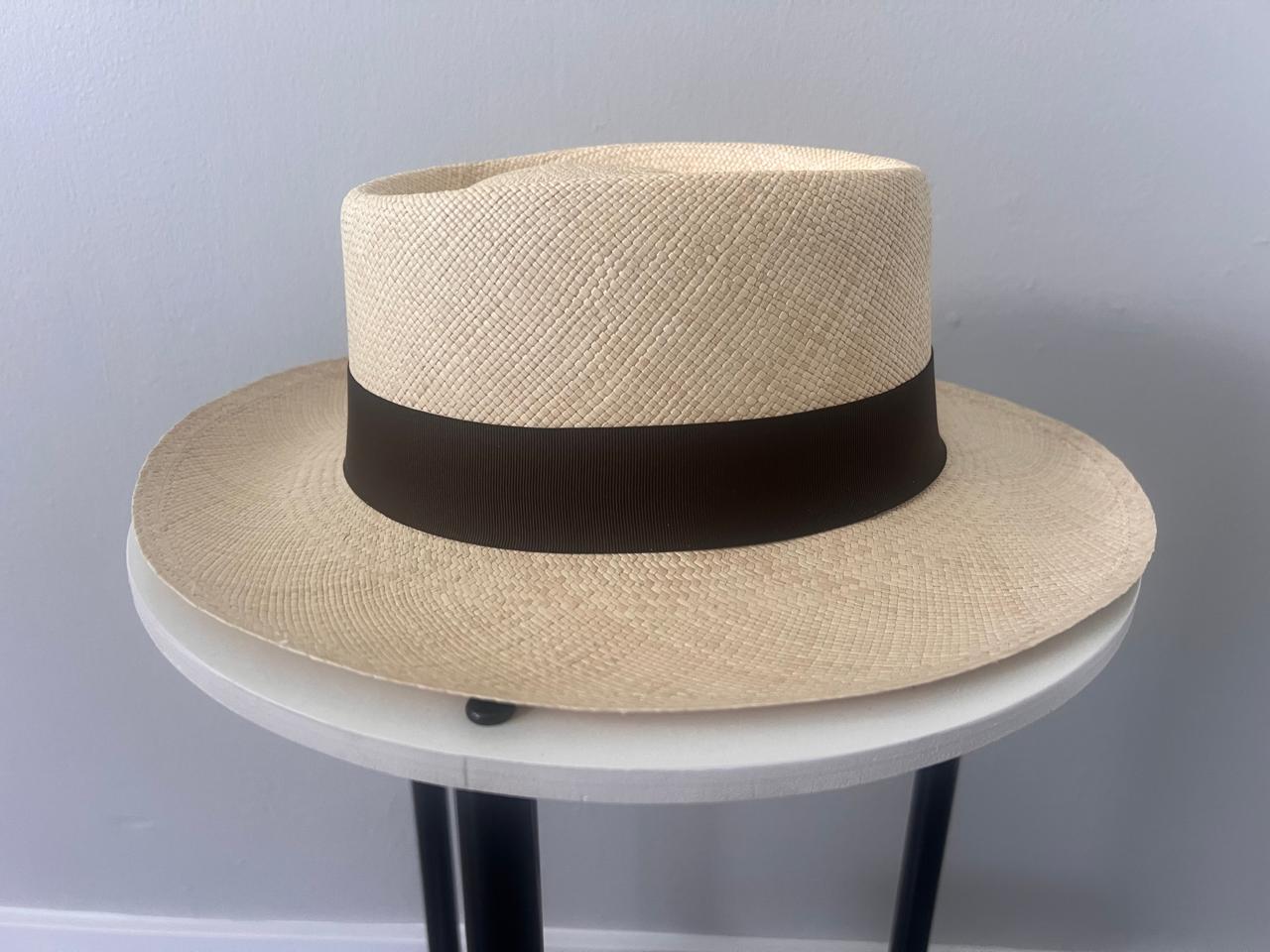 Each pinch-front Fedora Hat from Maison Toquilla