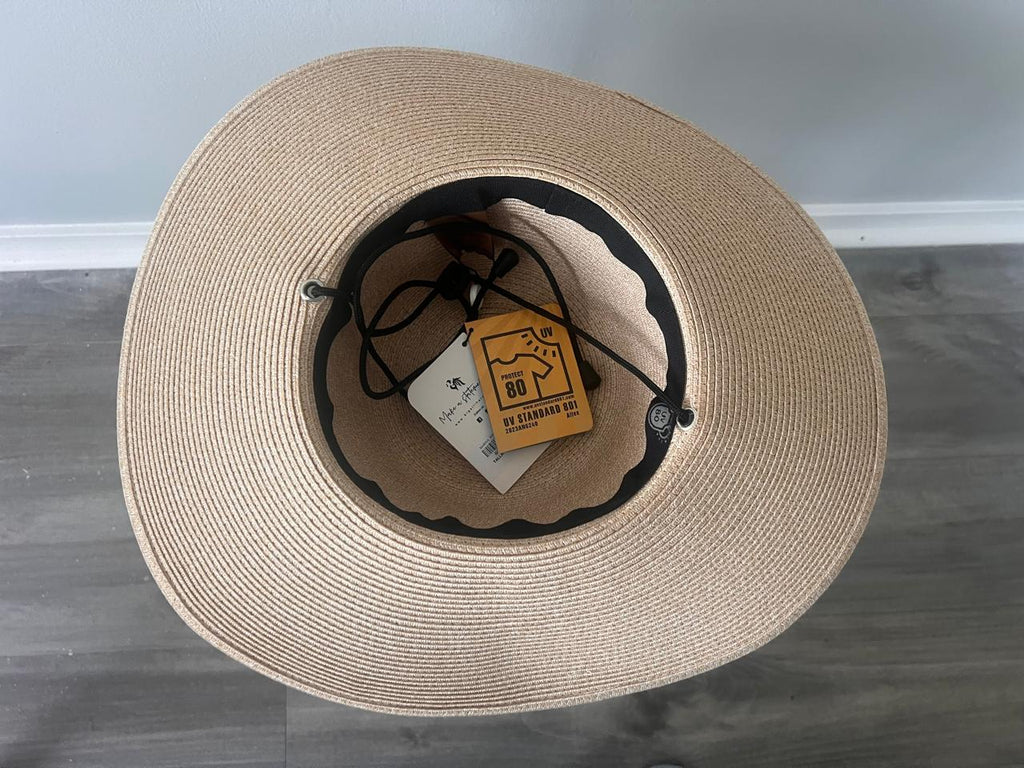 ECUADORIAN WIDE-BRIM PREMIUM SUN HAT – CERTIFIED UV STANDARD 801 PROTECTION