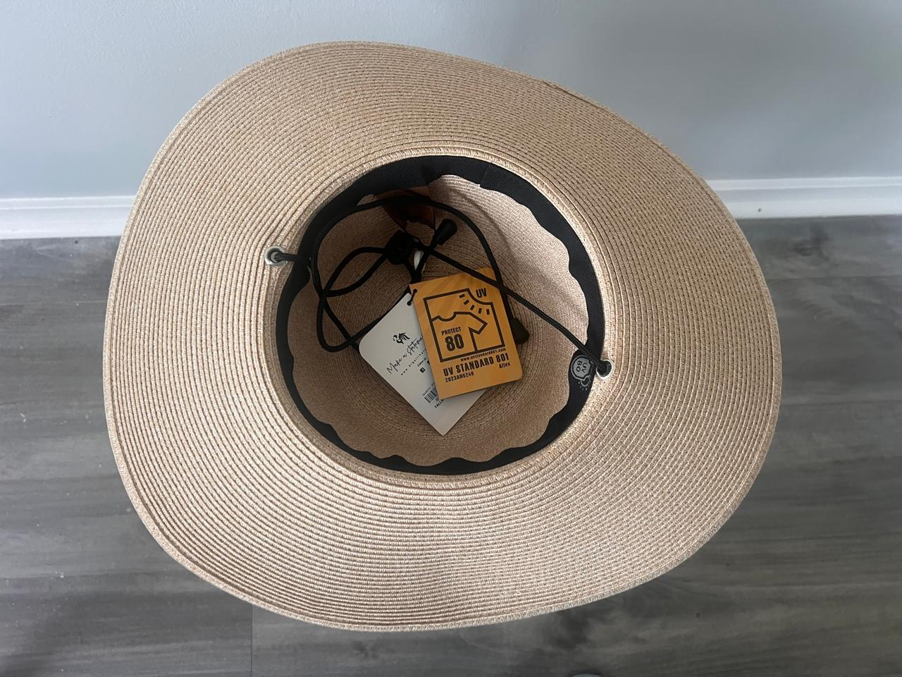 ECUADORIAN WIDE-BRIM PREMIUM SUN HAT – CERTIFIED UV STANDARD 801 PROTECTION