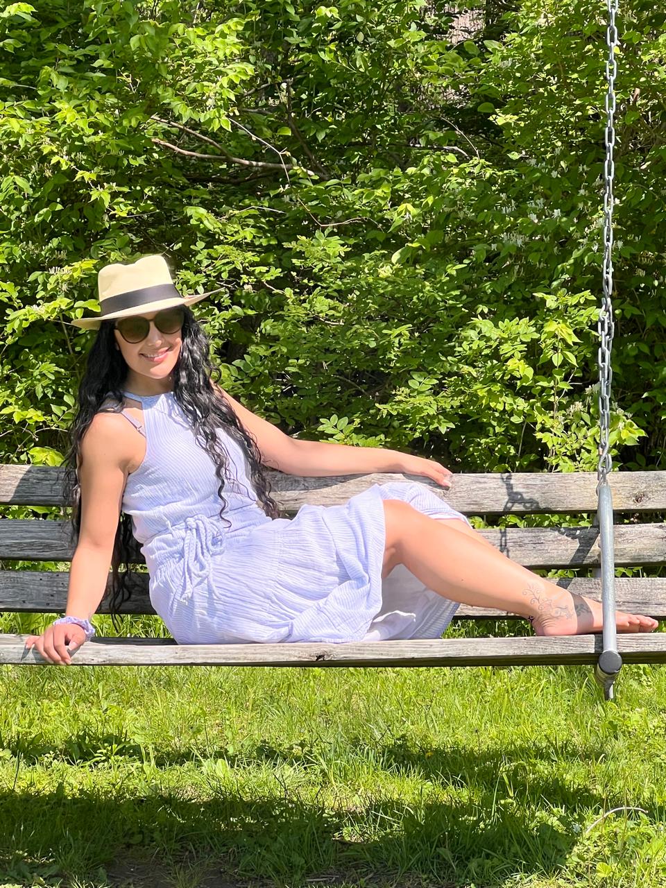 Teardrop Crown Panama Hat - Toquilla Straw Fedora