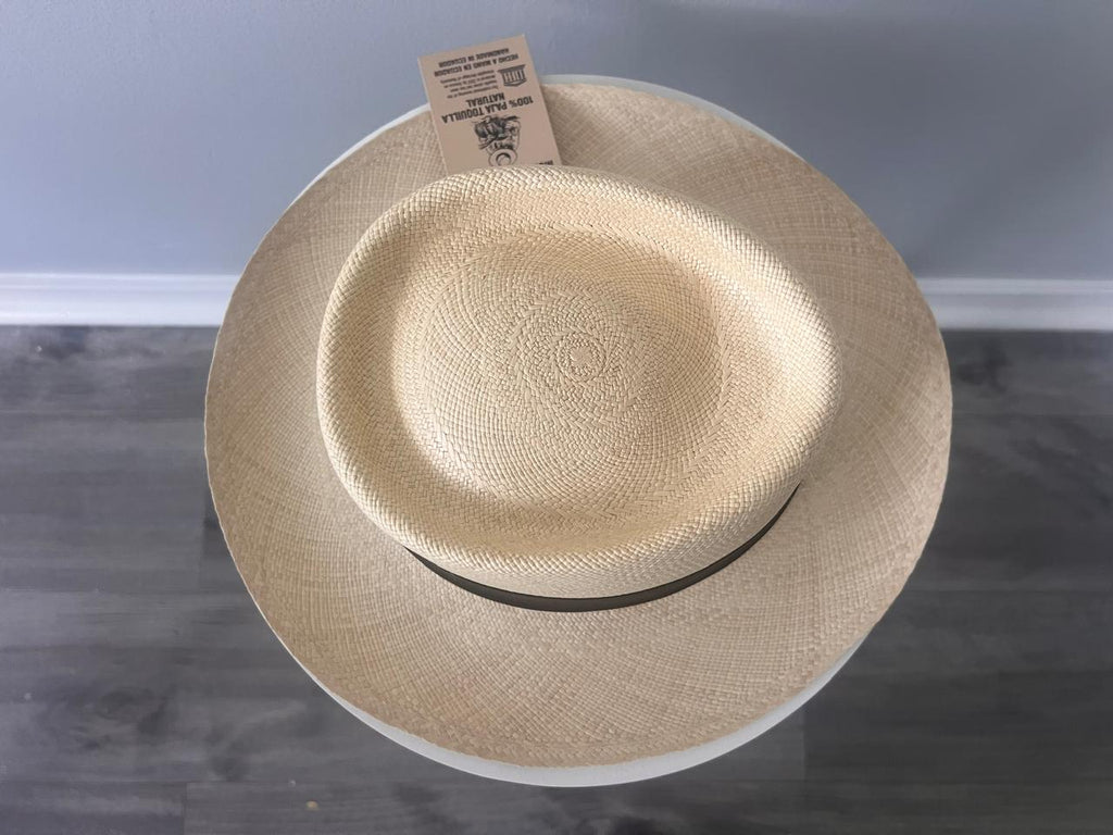 Each pinch-front Fedora Hat from Maison Toquilla