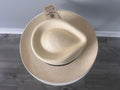 Teardrop Crown Panama Hat - Toquilla Straw Fedora