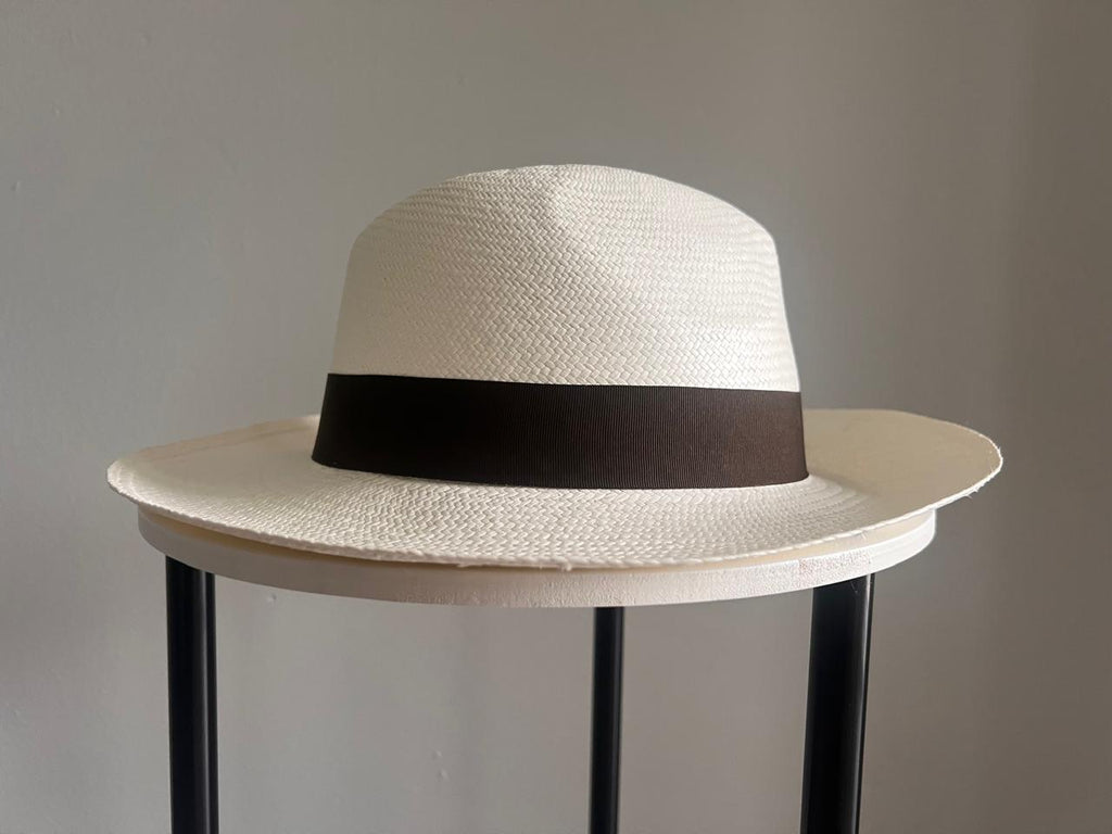Toquilla Straw Fedora - Authentic Maison Fine Panama Hat