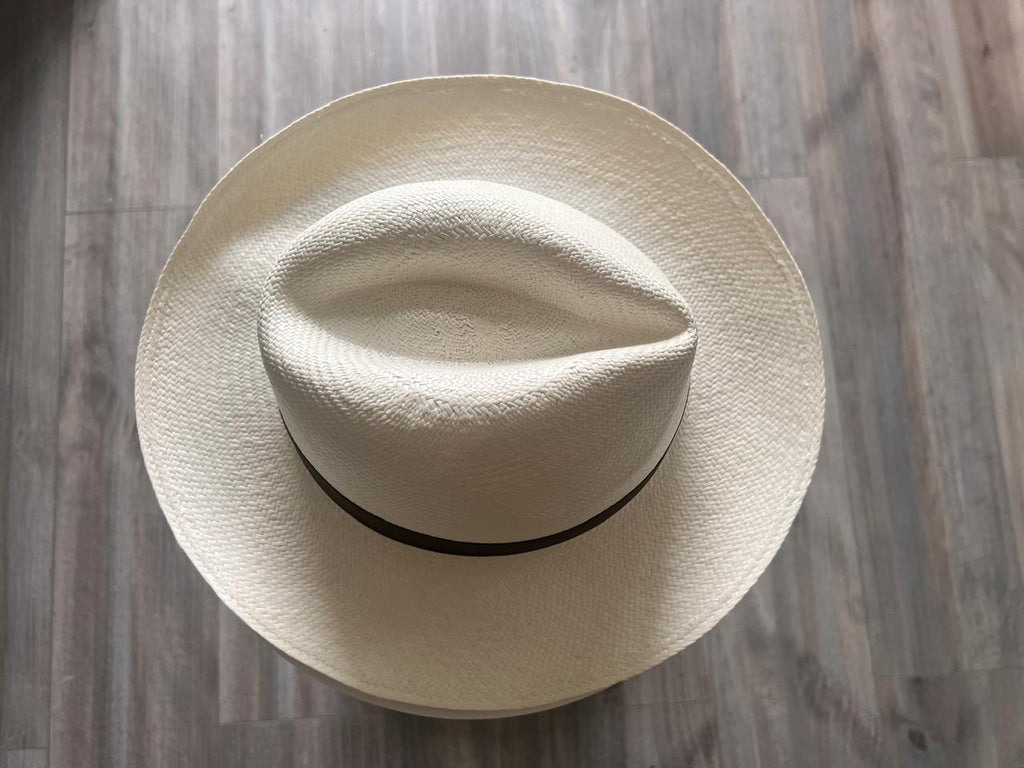 Toquilla Straw Fedora - Authentic Maison Fine Panama Hat