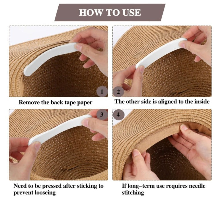 Open-Crown Straw Cowboy Hat - Toquilla Straw Western Hat
