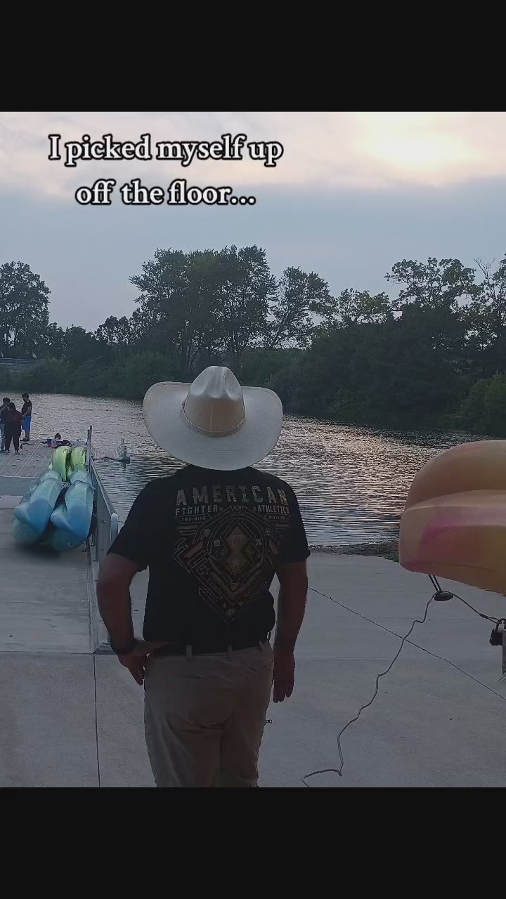 Open-Crown Straw Cowboy Hat - Toquilla Straw Western Hat