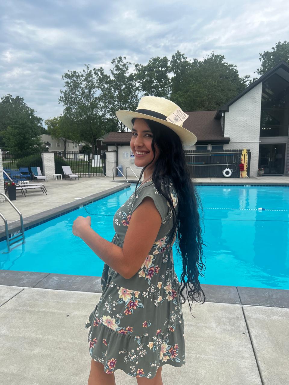 Teardrop Crown Panama Hat - Toquilla Straw Fedora