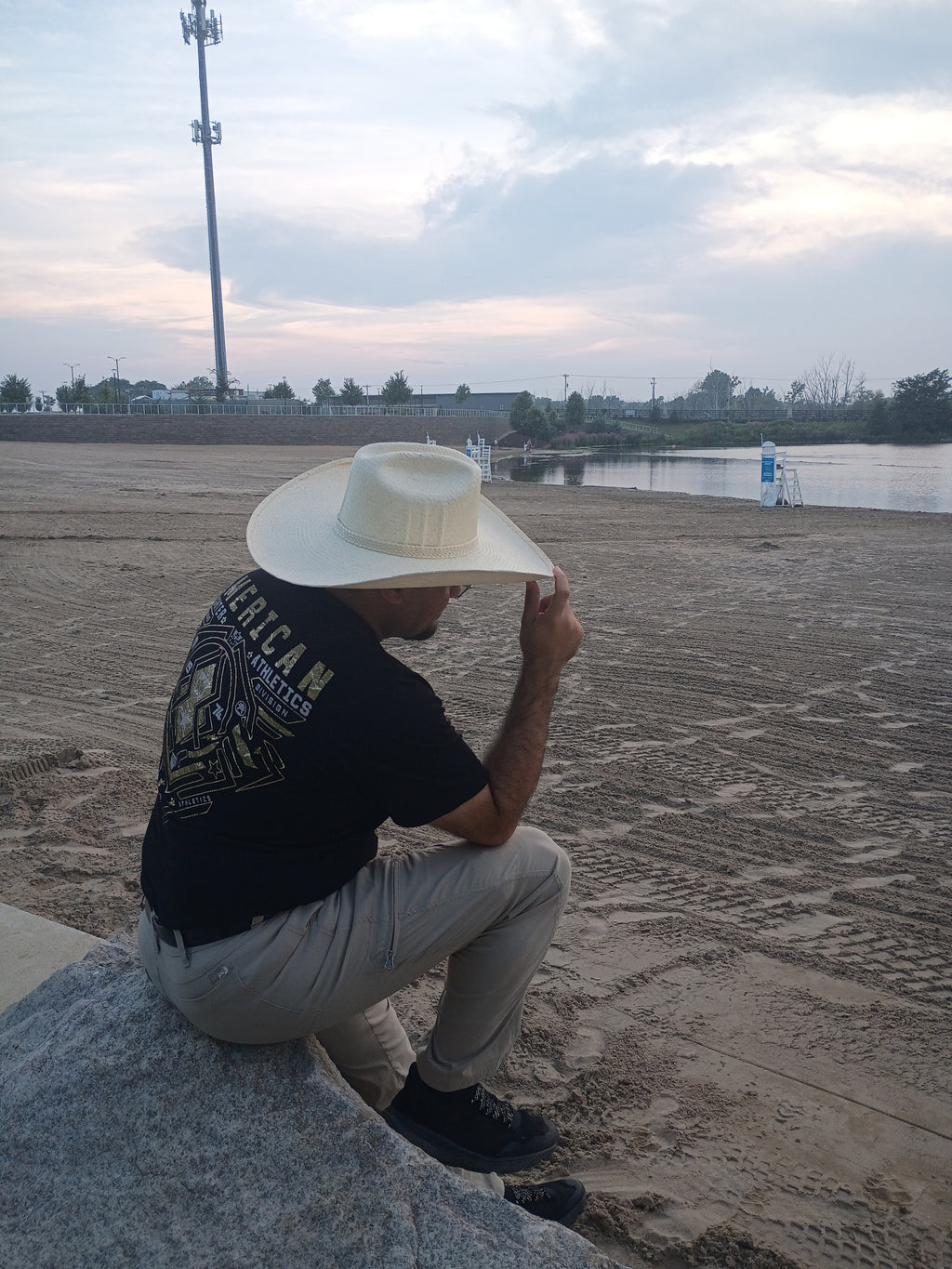 Open-Crown Straw Cowboy Hat - Toquilla Straw Western Hat
