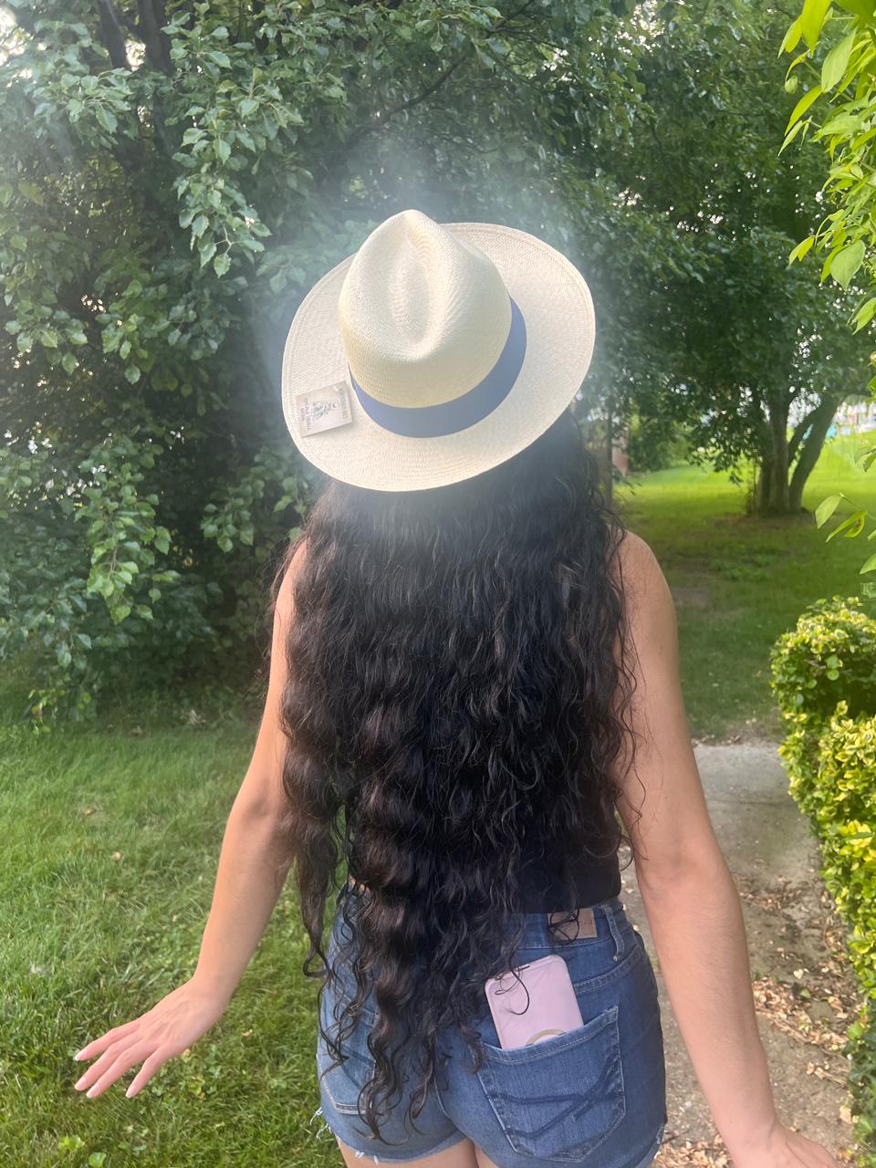 Toquilla Straw Fedora - Authentic Maison Fine Panama Hat