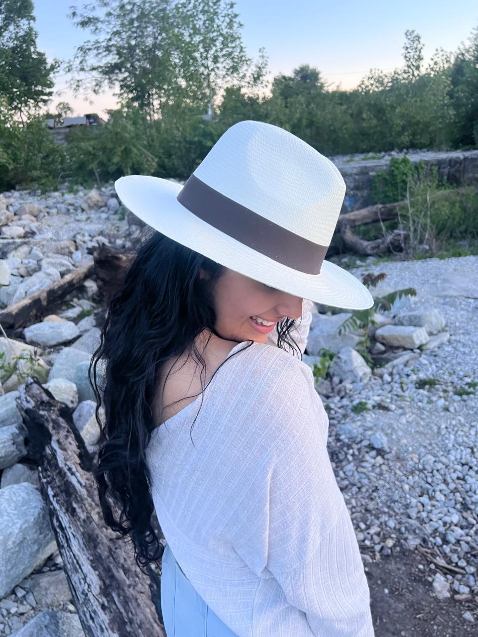 Toquilla Straw Fedora - Authentic Maison Fine Panama Hat