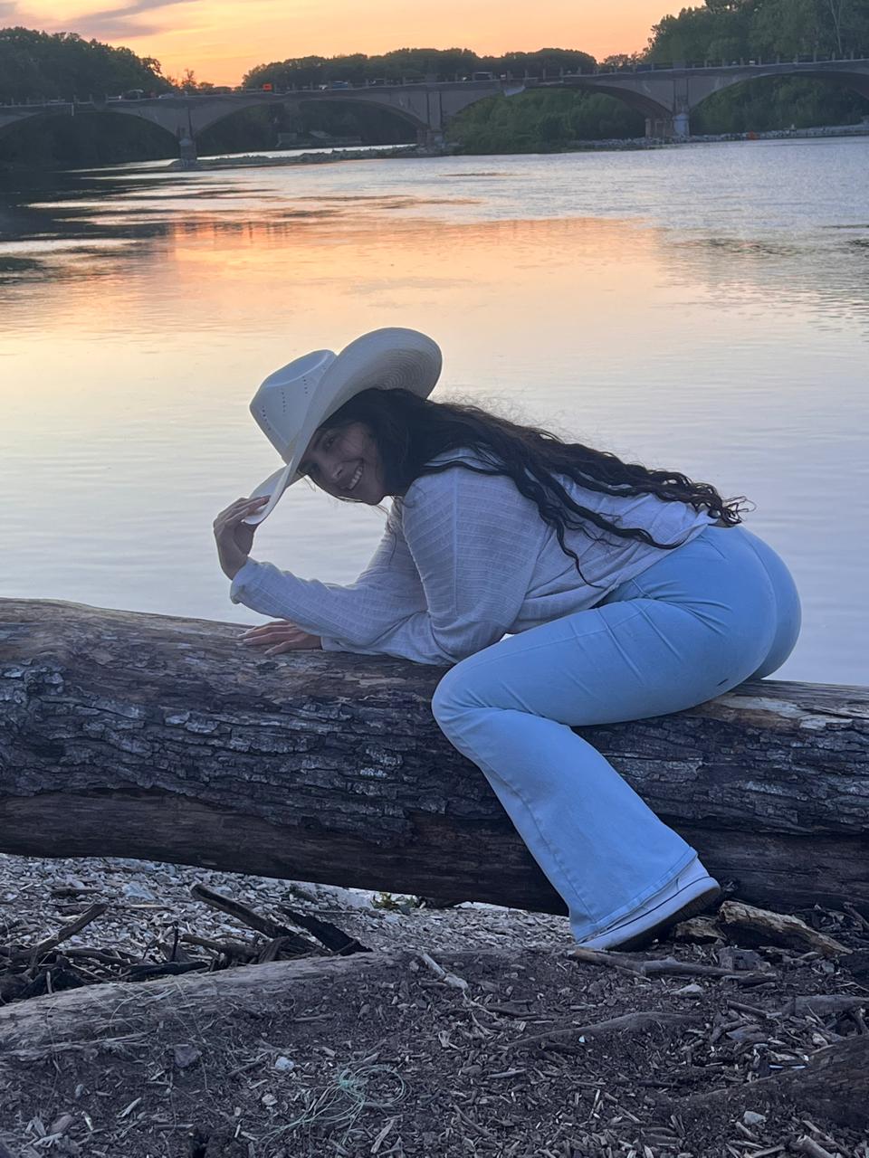 Open-Crown Straw Cowboy Hat - Toquilla Straw Western Hat